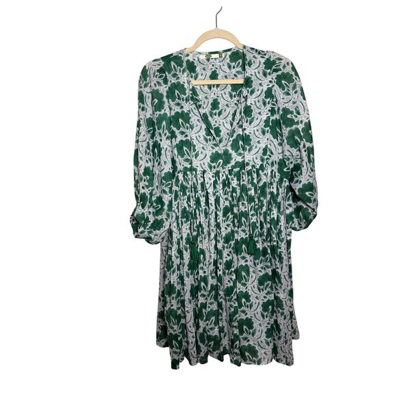 Dolma Raya Mini Dress in Green Sz. S - Picture 3 of 8